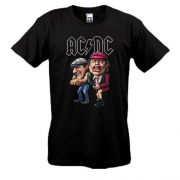 Футболка AC/DC (карикатура)