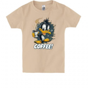 Детская футболка Coffee с утенком