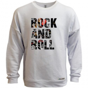 Свитшот без начеса Rock And Roll (Рок группы)