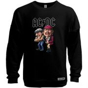 Свитшот без начеса AC/DC (карикатура)