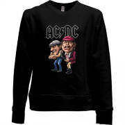 Детский свитшот без начеса AC/DC (карикатура)