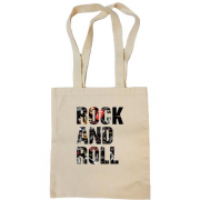 Сумка шоппер Rock And Roll (Рок группы)