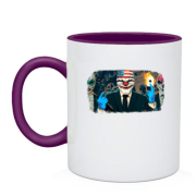 Чашка с постером к Payday