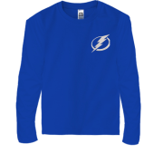 Детская футболка с длинным рукавом Tampa Bay Lightning (Вышивка)