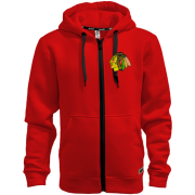 Толстовка на молнии Chicago Blackhawks (Вышивка)
