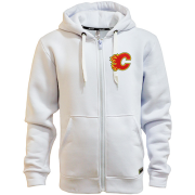 Толстовка на молнии Calgary Flames (Вышивка)