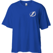 Футболка Oversize Tampa Bay Lightning (Вышивка)