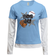 Комбинированный лонгслив Game Day Baseball