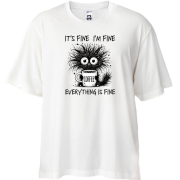 Футболка Oversize Я в порядке