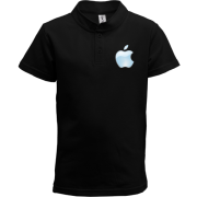 Детская футболка поло с логотипом Apple