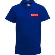 Детская футболка поло Суприм (Supreme)