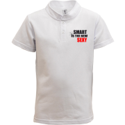 Детская футболка поло Smart is the new sexy