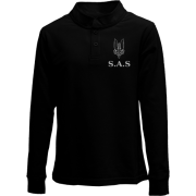 Детский лонгслив поло S.A.S.