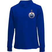 Детский лонгслив поло Edmonton Oilers