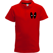 Детская футболка поло Deadpool (глаза)