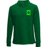 Детский лонгслив поло Green Lantern