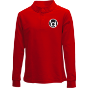 Детский лонгслив поло Red Lantern