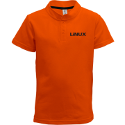 Детская футболка поло Linux