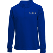Детский лонгслив поло Audi (кольца)