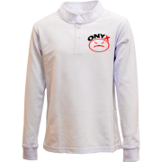 Дитячий лонгслів поло Onyx