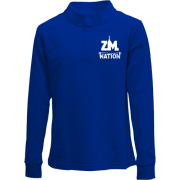 Дитячий лонгслів поло ZM Nation Дроти