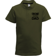 Детская футболка поло "Drone Dad"