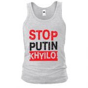 Чоловіча майка Stop Putin - kh*lo