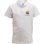 Детская футболка поло Think different