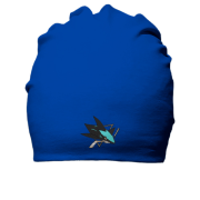Хлопковая шапка San Jose Sharks (Вышивка)