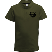 Детская футболка поло "FPV Wars"