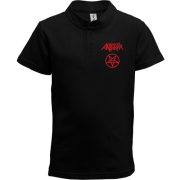 Детская футболка поло Anthrax со звездой