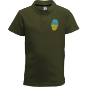 Детская футболка поло "Отпечаток"