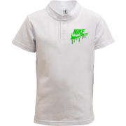 Дитяча футболка поло лого "Nike" з потіками