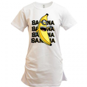 Подовжена футболка Міньйон-банана