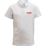 Детская футболка поло NASA Worm logo mini