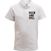 Детская футболка поло Rock And Roll (Рок группы)