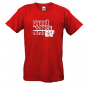 Футболка Grand Theft Auto 4 логотип