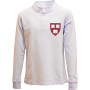 Детский лонгслив поло Harvard logo mini