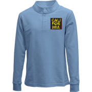 Детский лонгслив поло California Estd 1978