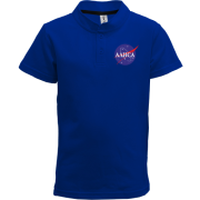 Детская футболка поло Алиса (NASA Style)
