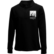 Детский лонгслив поло Some thing like it HOT