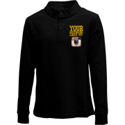 Детский лонгслив поло Your boyfriend like my Instagram