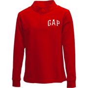 Детский лонгслив поло с лого GAP (2)