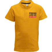 Детская футболка поло Fresh like US