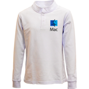 Детский лонгслив поло mac finder