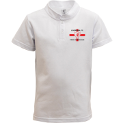 Детская футболка поло Pride Of England