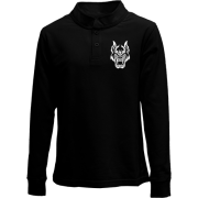 Детский лонгслив поло  Hot Lion