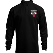 Лонгслив поло со стойкой Chicago bulls