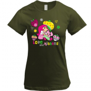 Футболка strawberry"Lowe and kittens"