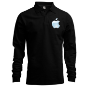 Лонгслив поло с логотипом Apple